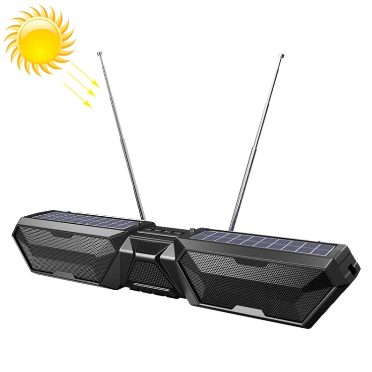 DV-880 Altoparlante Bluetooth wireless solare doppio Radio lunga da esterno DV-880 Altoparlante Bluetooth wireless solare doppio Radio lunga da esterno